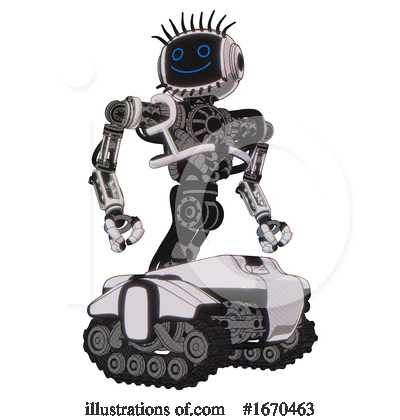 Royalty-Free (RF) Robot Clipart Illustration by Leo Blanchette - Stock Sample #1670463