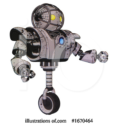 Royalty-Free (RF) Robot Clipart Illustration by Leo Blanchette - Stock Sample #1670464