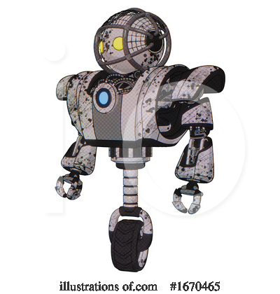 Royalty-Free (RF) Robot Clipart Illustration by Leo Blanchette - Stock Sample #1670465