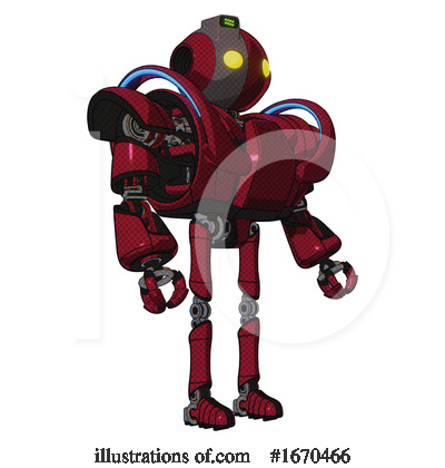 Royalty-Free (RF) Robot Clipart Illustration by Leo Blanchette - Stock Sample #1670466