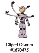 Robot Clipart #1670475 by Leo Blanchette