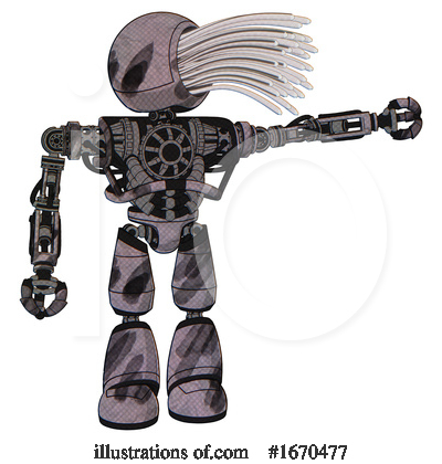 Royalty-Free (RF) Robot Clipart Illustration by Leo Blanchette - Stock Sample #1670477