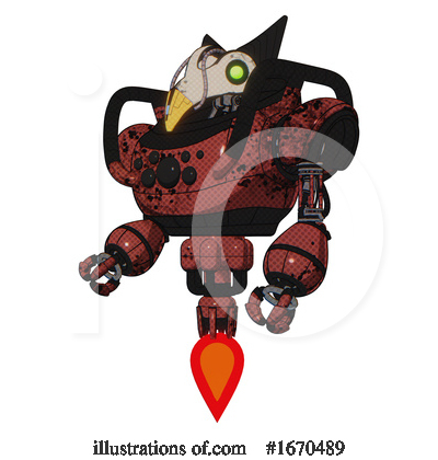 Royalty-Free (RF) Robot Clipart Illustration by Leo Blanchette - Stock Sample #1670489