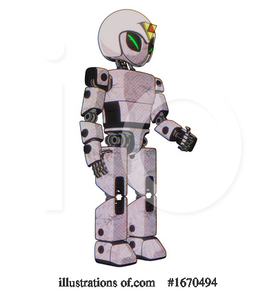 Royalty-Free (RF) Robot Clipart Illustration by Leo Blanchette - Stock Sample #1670494