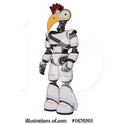 Royalty-Free (RF) Robot Clipart Illustration by Leo Blanchette - Stock Sample #1670501