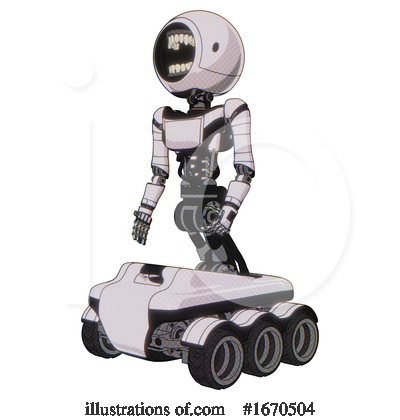 Royalty-Free (RF) Robot Clipart Illustration by Leo Blanchette - Stock Sample #1670504