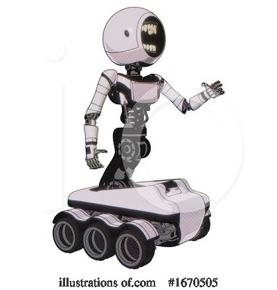 Royalty-Free (RF) Robot Clipart Illustration by Leo Blanchette - Stock Sample #1670505