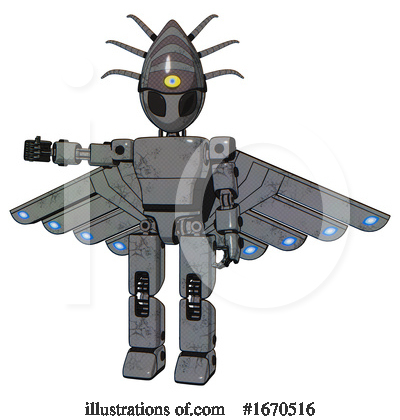 Royalty-Free (RF) Robot Clipart Illustration by Leo Blanchette - Stock Sample #1670516