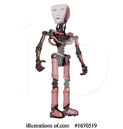 Royalty-Free (RF) Robot Clipart Illustration by Leo Blanchette - Stock Sample #1670519