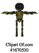 Robot Clipart #1670530 by Leo Blanchette