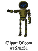 Robot Clipart #1670531 by Leo Blanchette