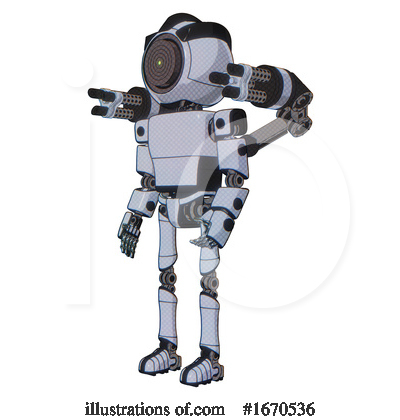 Royalty-Free (RF) Robot Clipart Illustration by Leo Blanchette - Stock Sample #1670536