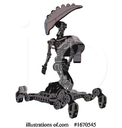 Royalty-Free (RF) Robot Clipart Illustration by Leo Blanchette - Stock Sample #1670545