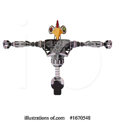 Royalty-Free (RF) Robot Clipart Illustration by Leo Blanchette - Stock Sample #1670548