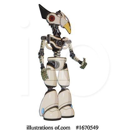 Royalty-Free (RF) Robot Clipart Illustration by Leo Blanchette - Stock Sample #1670549