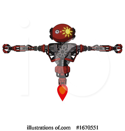 Royalty-Free (RF) Robot Clipart Illustration by Leo Blanchette - Stock Sample #1670551