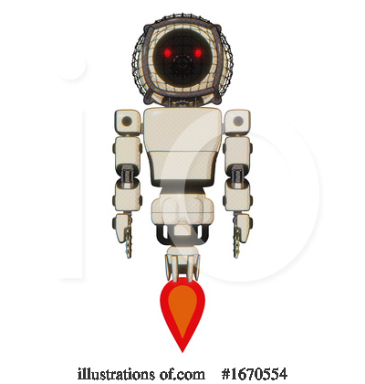 Royalty-Free (RF) Robot Clipart Illustration by Leo Blanchette - Stock Sample #1670554