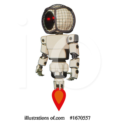 Royalty-Free (RF) Robot Clipart Illustration by Leo Blanchette - Stock Sample #1670557