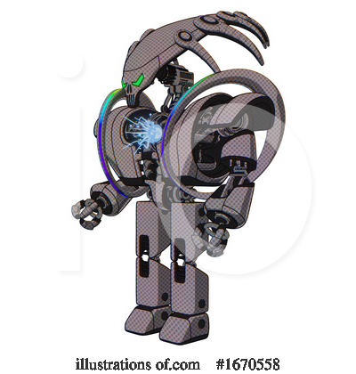 Royalty-Free (RF) Robot Clipart Illustration by Leo Blanchette - Stock Sample #1670558
