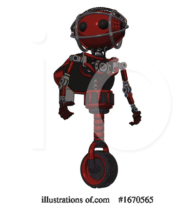 Royalty-Free (RF) Robot Clipart Illustration by Leo Blanchette - Stock Sample #1670565