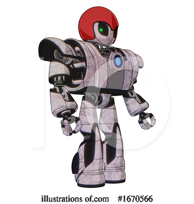 Royalty-Free (RF) Robot Clipart Illustration by Leo Blanchette - Stock Sample #1670566