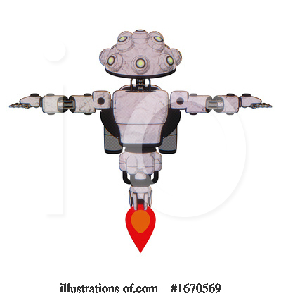 Royalty-Free (RF) Robot Clipart Illustration by Leo Blanchette - Stock Sample #1670569
