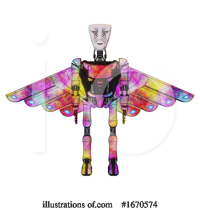 Royalty-Free (RF) Robot Clipart Illustration by Leo Blanchette - Stock Sample #1670574