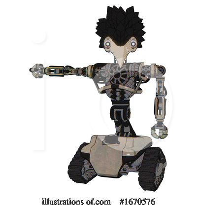 Royalty-Free (RF) Robot Clipart Illustration by Leo Blanchette - Stock Sample #1670576