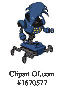 Robot Clipart #1670577 by Leo Blanchette