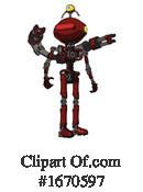 Robot Clipart #1670597 by Leo Blanchette