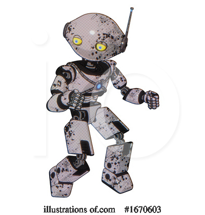Royalty-Free (RF) Robot Clipart Illustration by Leo Blanchette - Stock Sample #1670603