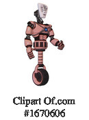 Robot Clipart #1670606 by Leo Blanchette