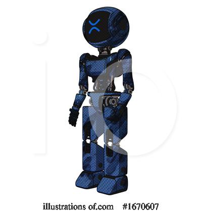 Royalty-Free (RF) Robot Clipart Illustration by Leo Blanchette - Stock Sample #1670607
