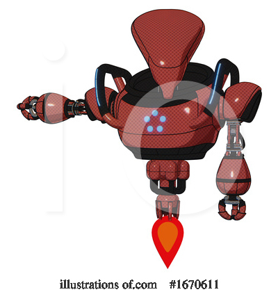 Royalty-Free (RF) Robot Clipart Illustration by Leo Blanchette - Stock Sample #1670611