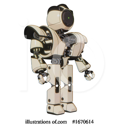 Royalty-Free (RF) Robot Clipart Illustration by Leo Blanchette - Stock Sample #1670614