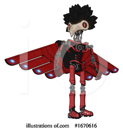 Royalty-Free (RF) Robot Clipart Illustration by Leo Blanchette - Stock Sample #1670616
