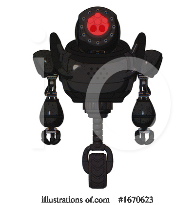 Royalty-Free (RF) Robot Clipart Illustration by Leo Blanchette - Stock Sample #1670623