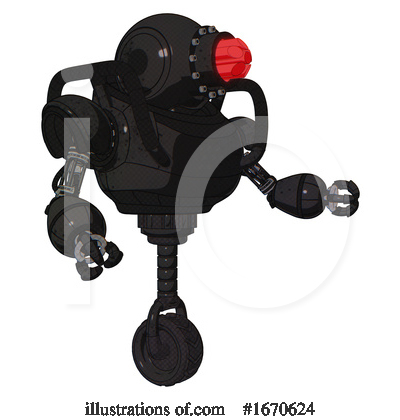 Royalty-Free (RF) Robot Clipart Illustration by Leo Blanchette - Stock Sample #1670624