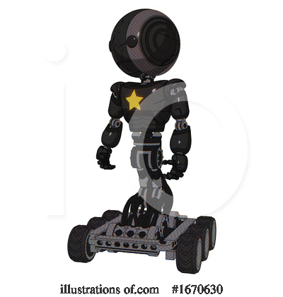Royalty-Free (RF) Robot Clipart Illustration by Leo Blanchette - Stock Sample #1670630
