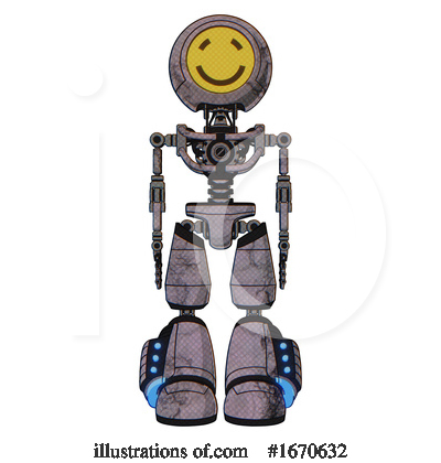 Royalty-Free (RF) Robot Clipart Illustration by Leo Blanchette - Stock Sample #1670632