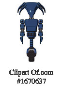 Robot Clipart #1670637 by Leo Blanchette