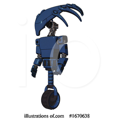 Royalty-Free (RF) Robot Clipart Illustration by Leo Blanchette - Stock Sample #1670638