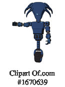 Robot Clipart #1670639 by Leo Blanchette