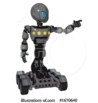 Royalty-Free (RF) Robot Clipart Illustration by Leo Blanchette - Stock Sample #1670640