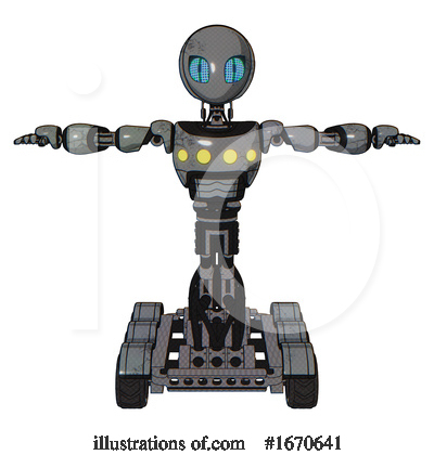 Royalty-Free (RF) Robot Clipart Illustration by Leo Blanchette - Stock Sample #1670641