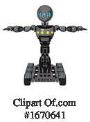 Robot Clipart #1670641 by Leo Blanchette