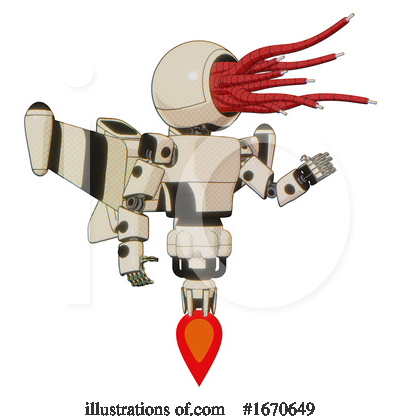Royalty-Free (RF) Robot Clipart Illustration by Leo Blanchette - Stock Sample #1670649