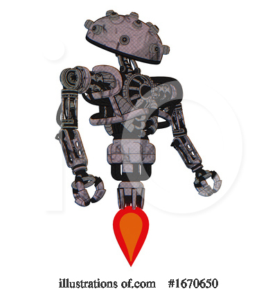 Royalty-Free (RF) Robot Clipart Illustration by Leo Blanchette - Stock Sample #1670650