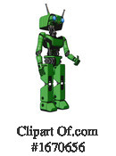 Robot Clipart #1670656 by Leo Blanchette