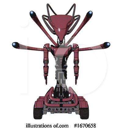 Royalty-Free (RF) Robot Clipart Illustration by Leo Blanchette - Stock Sample #1670658